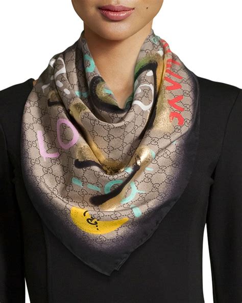 gucci scarf silk|original gucci silk scarf.